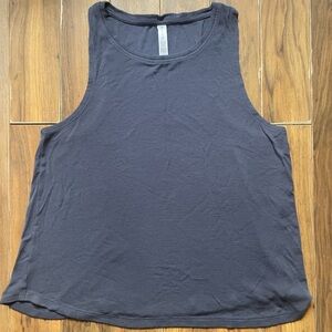 Athleta Well Rested Ribbed Modal Sleep LoungewearTank Slate Blue Size Small